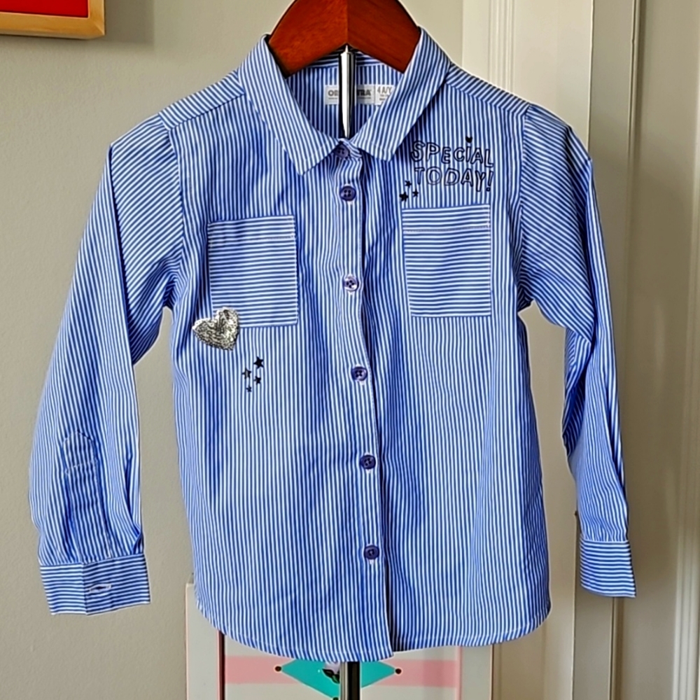 Orchestra Blue collared shirt